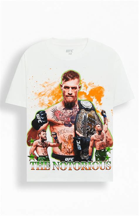 Conor McGregor The NOTORIOUS Shirt Official UFC Pacsun Sz .